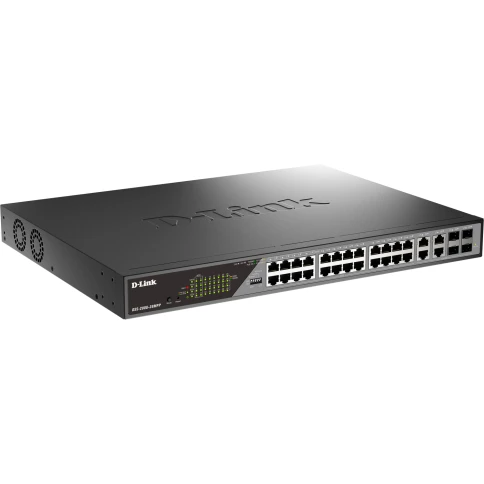 Сетевой коммутатор/ Smart L2 Surveillance Switch 24х1000Base-T PoE (8 PoE... фото 2