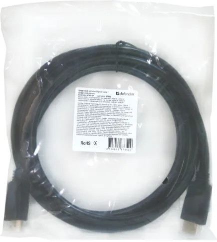 Defender HDMI (m) - HDMI (m) 2м фото 3