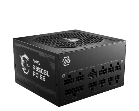 Блок питания ПК/ Power Supply MSI MAG A850GL PCIE5, 850W... фото 1