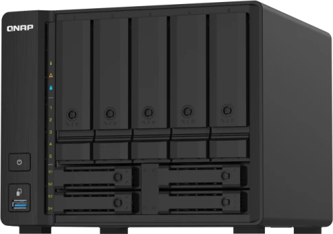 Сетевое хранилище без дисков/ SMB QNAP TS-932PX-4G 9-Bay NAS, 5 x 3.5" фото 4