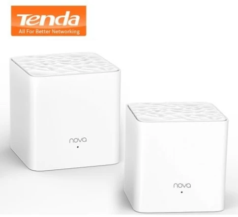 Точка доступа/ "AC1200 Домашняя Mesh WiFi система из 2х роутеров с 100Мбит портами. фото 1
