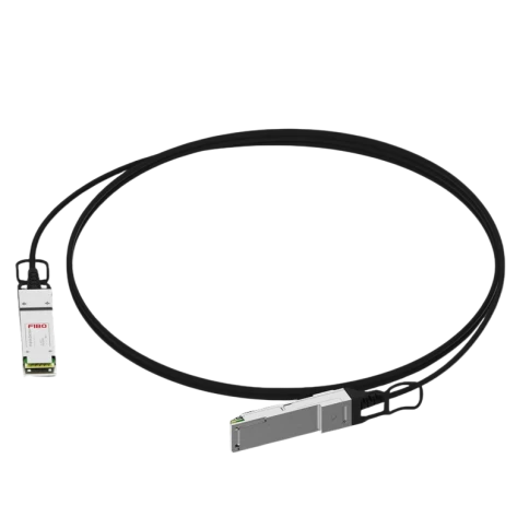 Кабель/ FIBO FT-Q100-DAC05m QSFP28 to QSFP28 DAC модуль, медный кабель Belden, 0,5м фото 1