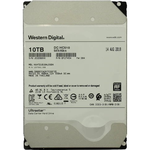 Жесткий диск/ RECERTIFIED HDD HGST SATA Server 10Tb Ultrastar HE10 720 фото 1