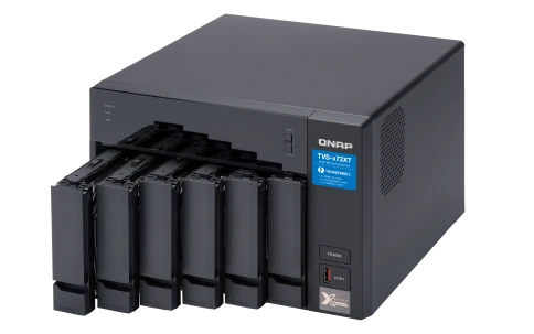 Сетевое хранилище без дисков/ SMB QNAP TVS-672XT-i3-8G 6-Bay NAS, Inte фото 7
