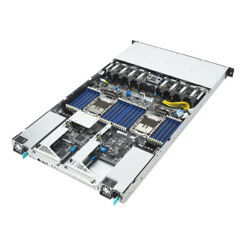 Серверная платформа/ ASUS RS700-E12-RS4U, 1U, 2 x Intel Xeon 6 LGA 4710, 32 x DDR5 6400, 4x 2.5"/3.5" hsb  NVMe/SATA*/SAS*, 2 x PCIE Gen5 x16, 2 x OCP3.0, 2 x M.2 Gen5 x2 (2280/2260)(VROC required for RAID), 1+1 2000W фото 3