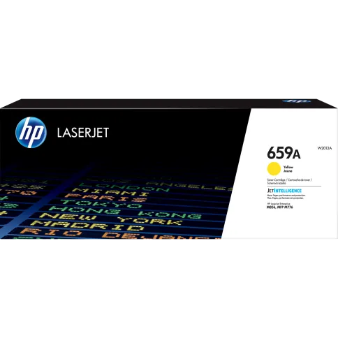 HP 659A Yellow Original LaserJet Toner Cartridge (W2012A) фото 1