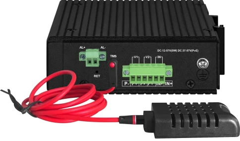 Промышленный управляемый (L2+) HiPoE коммутатор Gigabit Ethernet/ Пром фото 3