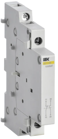 Контакт дополнительный ДК11-КМ 1НО+1НЗ KARAT IEK фото 1