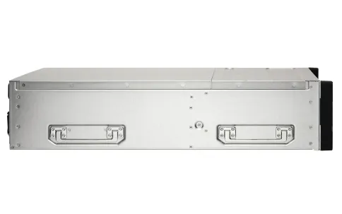 Сетевое хранилище без дисков/ Enterprise QNAP ES1686dc-2142IT-96G NAS, 16-tray SAS w/o HDD, rackmount, 2xPSU, per controller: Xeon D-2142IT 8-core 1.9 GHz processor (burst up to 3.0 GHz), 48 GB RDIMM DDR4 ECC up to 512 GB (8 x 64GB), 4xSFP+, Included rail фото 7