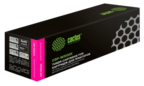 Картридж лазерный Cactus CSP-W2033X 415X пурпурный (6000стр.) для H фото 1