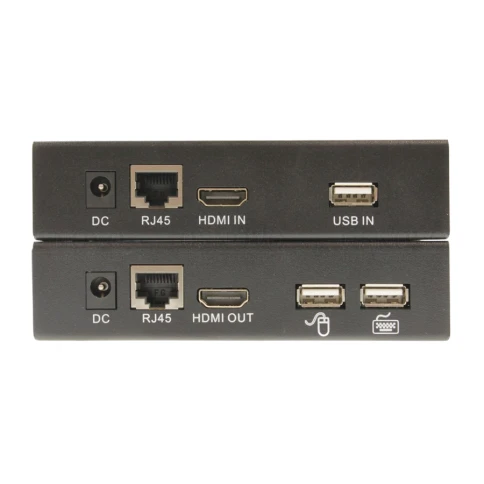 Приёмник/ OSNOVO Комплект для передачи HDMI, USB(клавиатура и мышь), ИК... фото 2