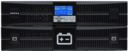ИБП NERPA RU (online, Rack/Tower, 6 kVA/6 kW, установлено 16 x 12V,9Ah АКБ, возможность подключения внешних АКБ) фото 2