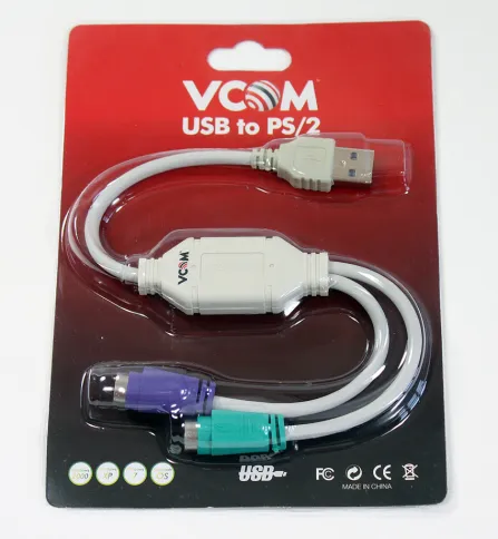VCOM USB A — 2x PS/2 фото 3