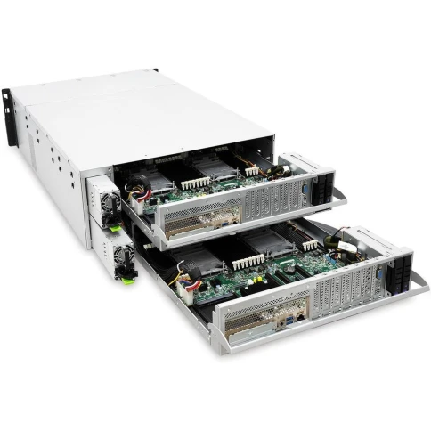 Серверная платформа/ HA401-TU, 4U 24-bay high availability storage ser фото 2