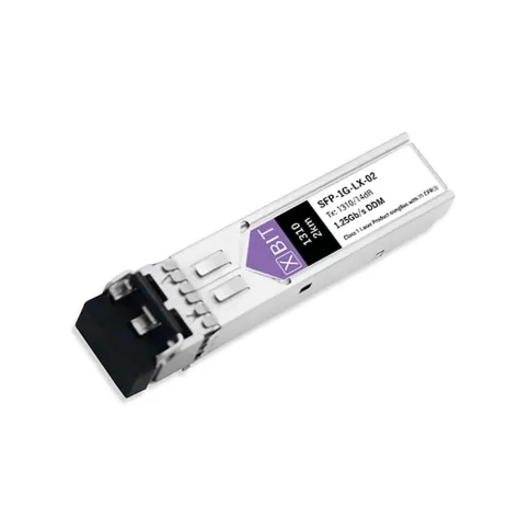 Трансивер XBIT SFP-1G-LX-02    SFP, 1.25Gb/s, 2km, 8dB, 1310nm, SMF, 2 фото 1