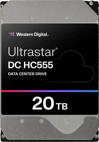 Жесткий диск WD SATA-III 20TB 0B48696 WUH722020CLE604 Ultrastar DC HC555... фото 1