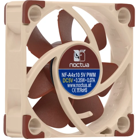 Кулер для корпуса/ Case Cooler Noctua NF-A4x10 5V PWM (40x40x10mm,... фото 2