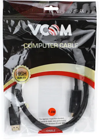 VCOM DisplayPort M-> HDMI M 1.8м фото 3
