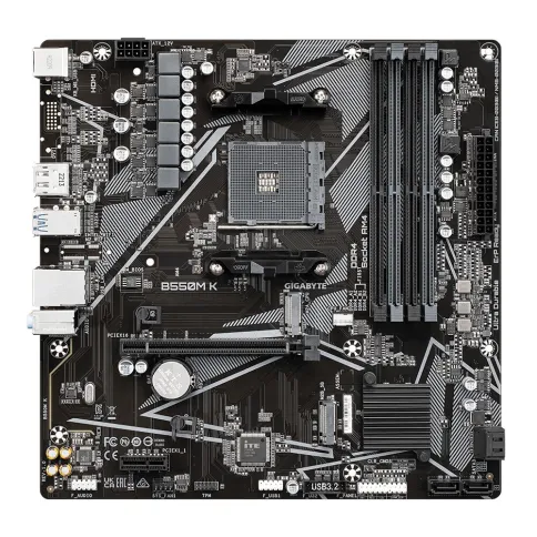GIGABYTE B550M K фото 1