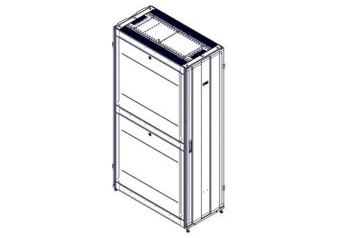 Шкаф Systeme Electric, серия Uniprom, 48U-600/1200, боковые панели 4шт фото 7