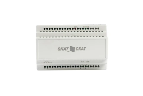 599 SKAT-24-3.0 DIN источник питания 24В 3А АКБ внешн. 1х12-17Ач ток з фото 2