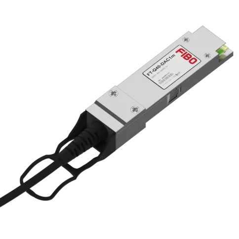 Кабель/ FIBO FT-Q40-DAC1m QSFP+  модуль, медный кабель Belden, 1 метр фото 2