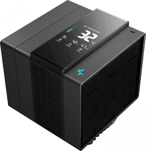 Устройство охлаждения(кулер) Deepcool Assassin IV VC Vision Soc-AM5/AM4/1200/2066/1700/1851 черный 4-pin... фото 1