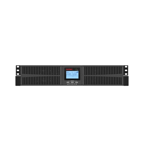 Онлайн ИБП ДКС серии Small Rackmount, 3000 ВА/2700 Вт, 1/1, 8xIEC C13, EPO, USB, RS-232, Rack 2U, без АКБ, 9Ач фото 4
