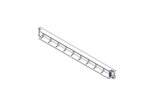 Plastic plug Systeme Electric, Excelente series, 1U , 19", tool-free i фото 6
