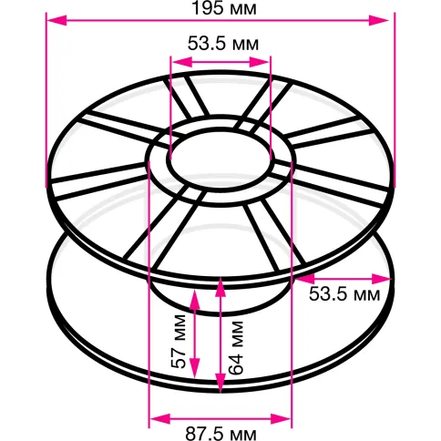 Cactus CS-3D-PLA-1KG-SKYBU фото 8