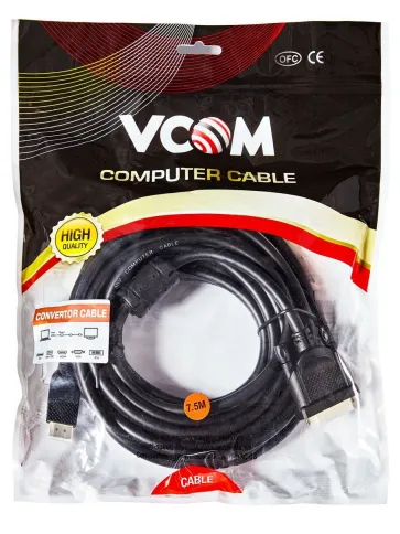 VCOM HDMI (m) - DVI-D (m) фото 2