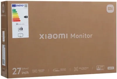 Монитор Xiaomi 27" A27Qi 2026 черный IPS LED 6ms 16:9 HDMI матовая 130 фото 14