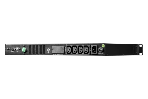 ИБП Systeme Electric Smart-Save SMT 750 ВА, монтаж в стойку 1U, 230 В, 4 розетки IEC C13, SmartSlot, AVR, LCD, USB HID фото 6