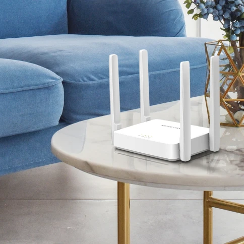 Маршрутизатор/ AC1200 dual-Band Gb Wi-Fi router, 1 10/100 Mbits WAN... фото 4