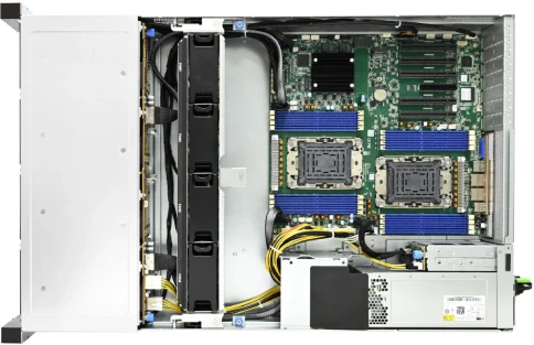 Серверная платформа/ 2U 8x 2.5" NVMe + 16x 2.5" SAS/SATA hot-swap (3x фото 4