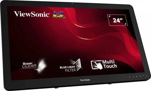 Монитор ViewSonic 23.6" TD2430 черный VA LED 16:9 HDMI M/M матовая 200 фото 2