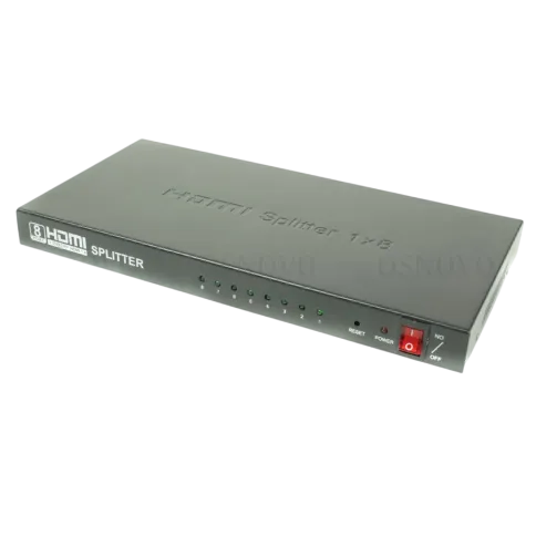 Разветвитель/ OSNOVO Разветвитель сигнала HDMI (1вх./8вых.). Максималь фото 1