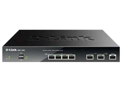 Контроллер/ DWC-1000/C WLAN Controller, 4x1000Base-T, 2x1000Base-T Opt фото 1