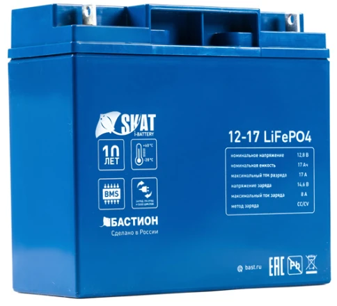 647 Skat i-Battery 12-17 LiFePo4 аккумуляторная батарея, 12 В, 17... фото 3