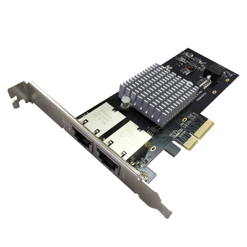 Сетевая карта/ 10G Dual Port RJ45 PCIe Ethernet Adapter with... фото 1