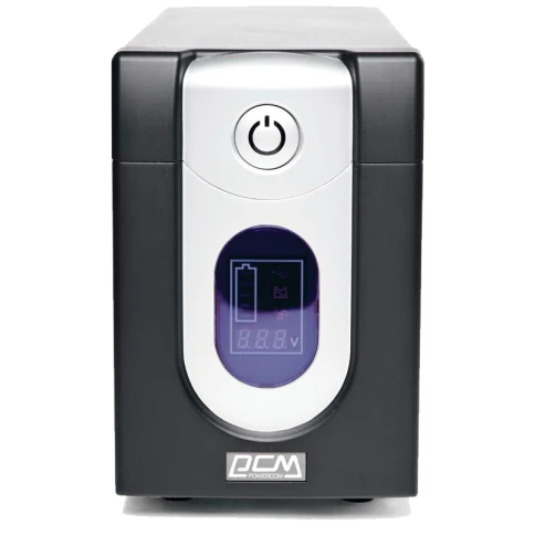 ИБП Powercom IMD-1200AP, LCD, линейно-интерактивный, 1200 ВA, 720 Вт, 4 розетки IEC320 C13 с резервным питанием,  2 розетки IEC320 C13 с фильтрацией, USB, защита RJ45/RJ11, ШхГхВ 130х382х192мм, 13.4 кг/ UPS Powercom IMD-1200AP, LCD, Line Interactive, 1200 фото 2