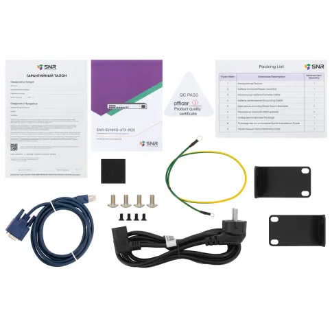 SNR SNR-S2989G-8TX-POE фото 5