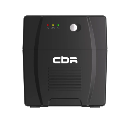Башенный линейно-интерактивный ИБП/ ИБП CBR [UPS-TWK-101EJ-1000] 1000VA/600W, Schuko CEE 7 x4 outlets, LED, USB Type-B, RJ11/45, AVR, 12V/7Ah*2 фото 1