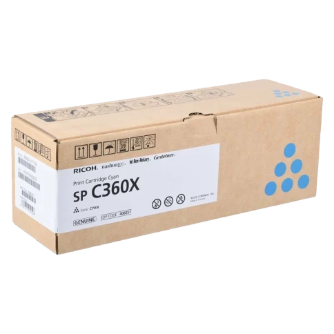 Print Cartridge Cyan SP C360X (9K) фото 1