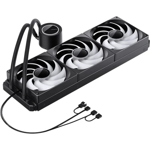 Система жидкостного охлаждения/ Water Cooling System JONSBO TG-420 ARGB Black... фото 7