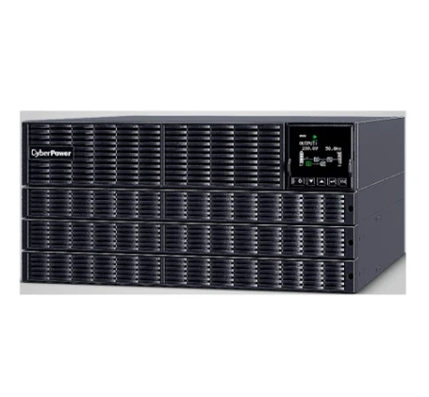 Источник бесперебойного питания/ UPS CyberPower OLS10KERT5U Online 10000VA/10000W USB/RS-232/Dry/EPO/SNMP/CloudCard/(4 IEC С13, 4 IECC19, terminal block)/bat.detect./МВ фото 1