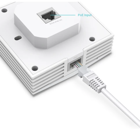 Точка доступа/ AX3000 Wall-Plate Dual-Band Wi-Fi 6 Access Point PORT: 2*Gb RJ45 Port фото 4