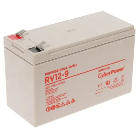 Аккумуляторная батарея PS CyberPower RV 12-9 / 12 В 9 Ач фото 1