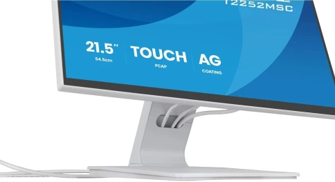 Монитор Iiyama 22" ProLite T2252MSC-W2AG белый IPS LED 5ms 16:9 HDMI M фото 14