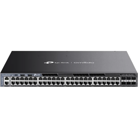 Коммутатор/ Omada 48-Port Gigabit Stackable L3 Managed PoE+ Switch with... фото 1